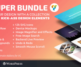 plugins - super bundle for visual composer 270x225
