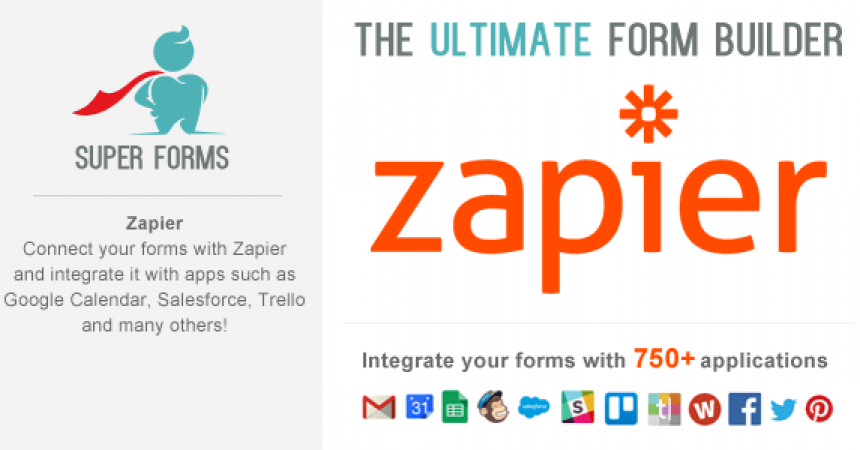 plugins - super forms zapier 860x450