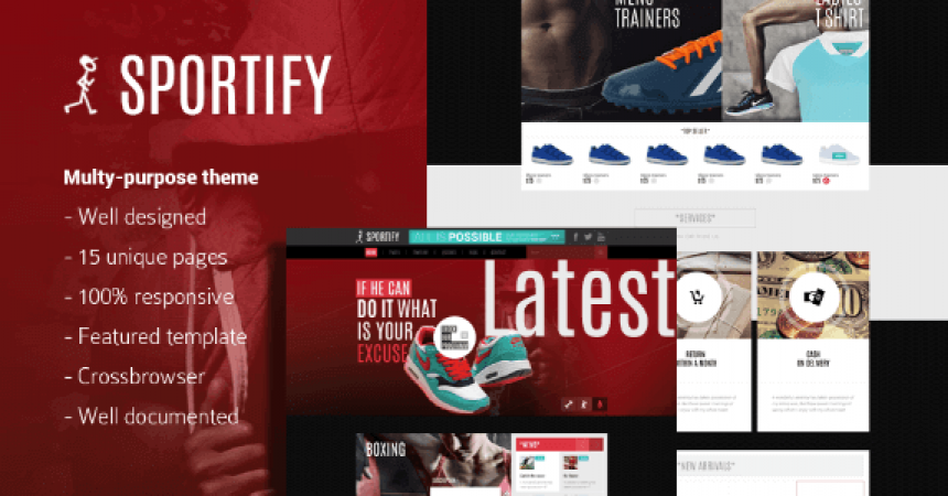 plantillas - teslathemes sportify 860x450