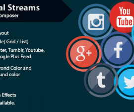 plugins - visual composer social streams 270x225