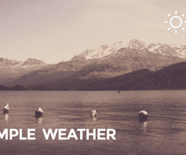 plugins - weather simple 1 270x225