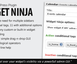 plugins - widget ninja preview 270x225