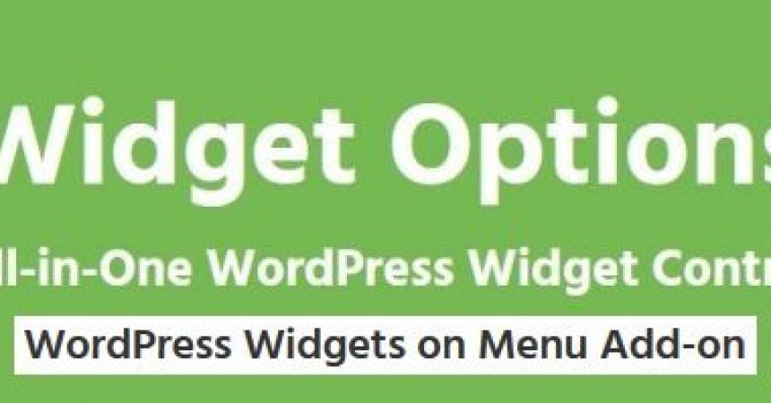 plugins - widgets on menu addon 500x199 860x450