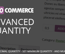 plugins - woocommerce advanced quantity 270x225