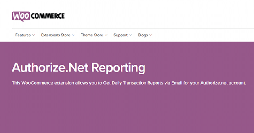plugins - woocommerce authorize net reporting 860x450