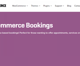 plugins - woocommerce bookings 270x225