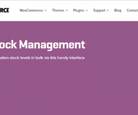 plugins - woocommerce bulk stock management 270x225