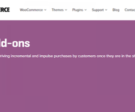 plugins - woocommerce cart add ons 270x225