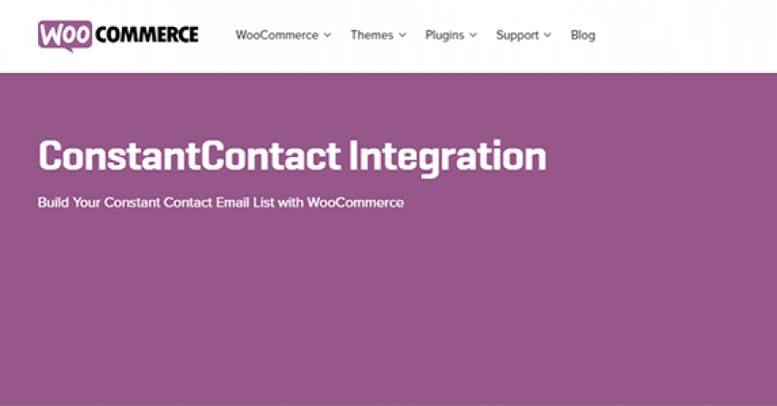 plugins - woocommerce constant contact 860x450