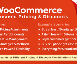 plugins - woocommerce dynamic pricing discounts 270x225