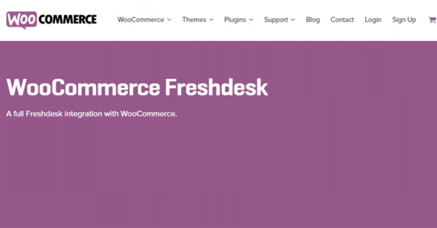 plugins - woocommerce freshdesk 860x450