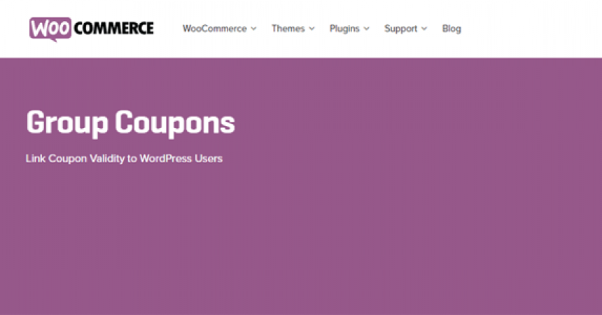 plugins - woocommerce group coupons 860x450