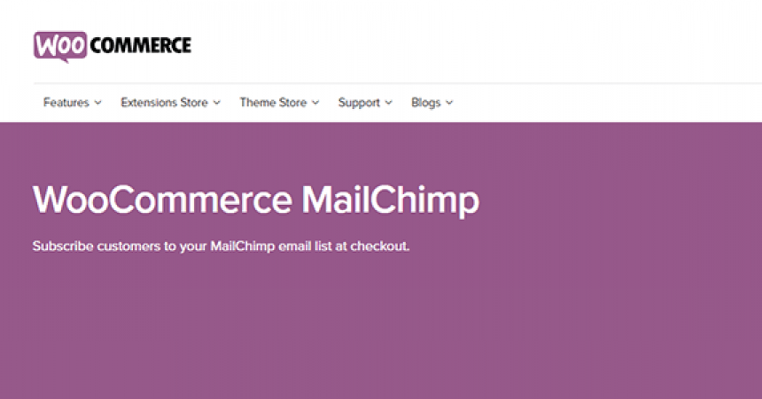 plugins - woocommerce mailchimp 860x450