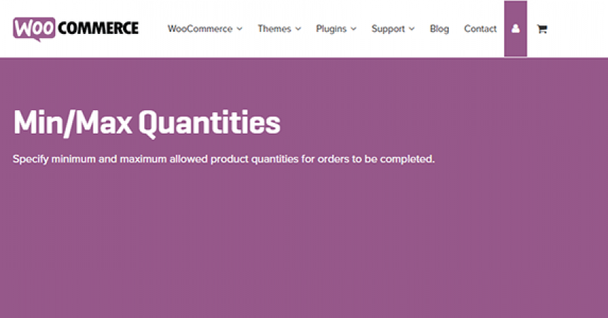 plugins - woocommerce minmax quantities 860x450