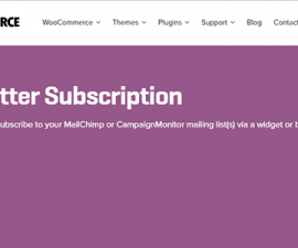 plugins - woocommerce newsletter subscription 270x225