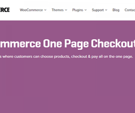 plugins - woocommerce one page checkout 270x225