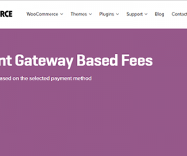 plugins - woocommerce payment gateway based fees 270x225