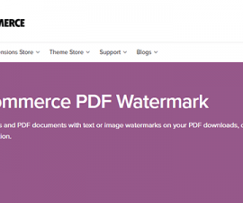plugins - woocommerce pdf watermark 270x225