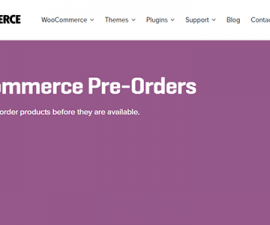 plugins - woocommerce pre orders 270x225