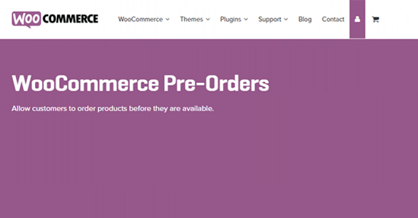 plugins - woocommerce pre orders 860x450