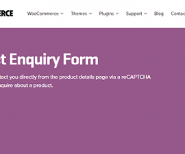 plugins - woocommerce product enquiry form 270x225