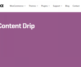 plugins - woocommerce sensei content drip 270x225