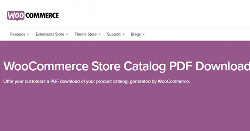 plugins - woocommerce store catalog pdf 860x450