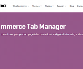 plugins - woocommerce tab manager 270x225