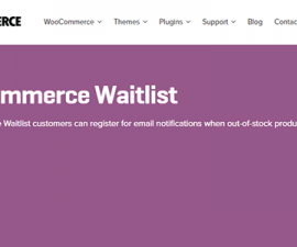 plugins - woocommerce waitlist 270x225