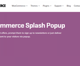 plugins - woocommerce woocommerce splash popup 270x225