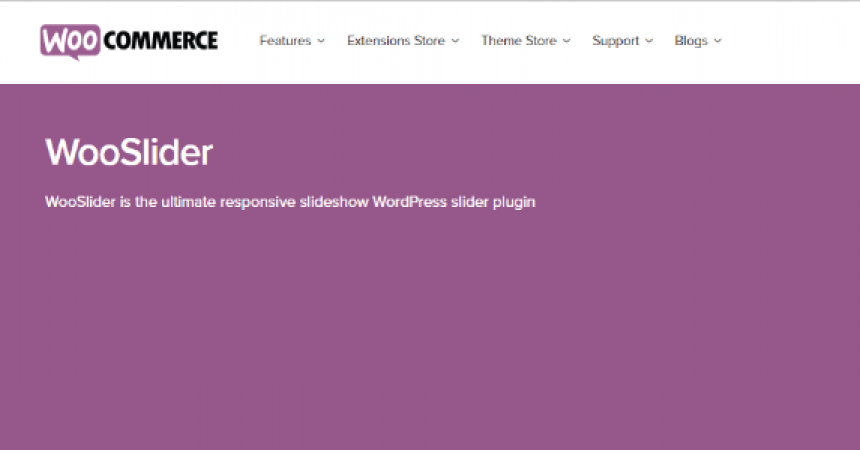 plugins - woocommerce wooslider 860x450