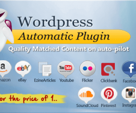 plugins - wordpress automatic plugin 270x225