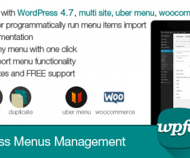 plugins - wordpress menus management 270x225