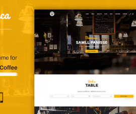 plantillas - wordpress restaurant theme resca 270x225