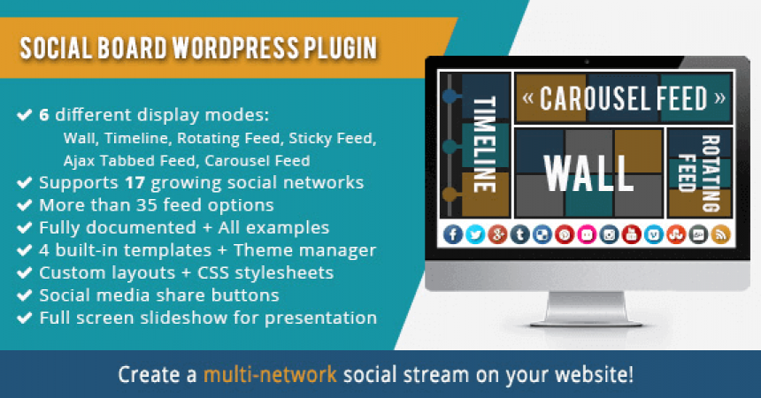 plugins - wordpress social board 860x450