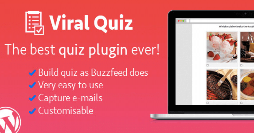 plugins - wordpress viral quiz 860x450