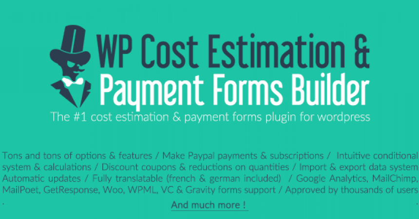 plugins - wp cost estimation 860x450