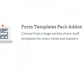 plugins - wpforms form templates pack 270x225