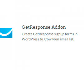 plugins - wpforms getresponse 270x225