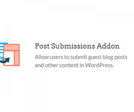 plugins - wpforms post submissions 270x225