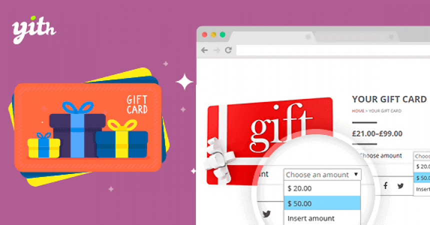 plugins - yith woocommerce gift cards 860x450