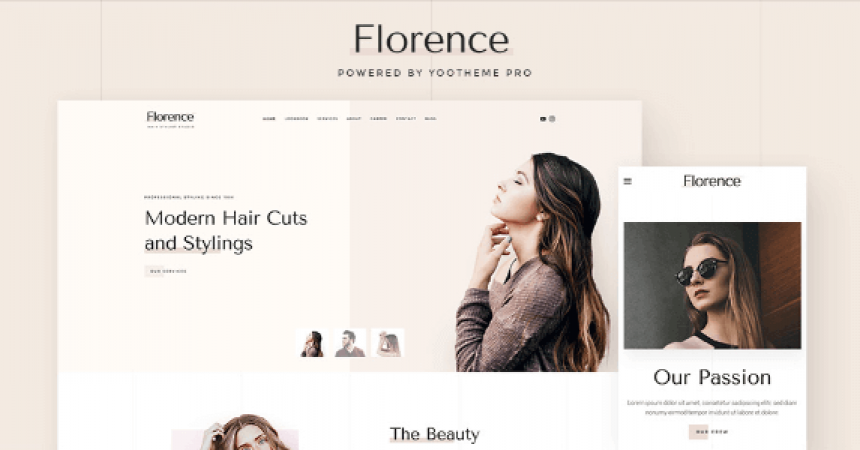 plantillas - yootheme florence 860x450