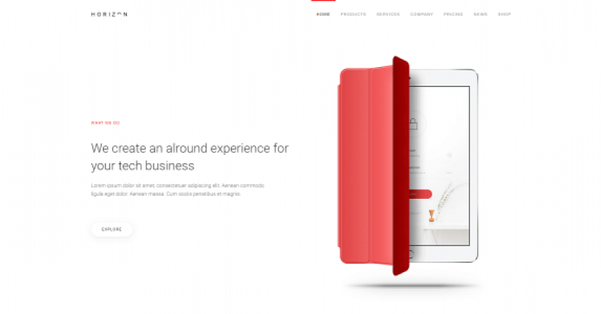 plantillas - yootheme horizon 1 860x450