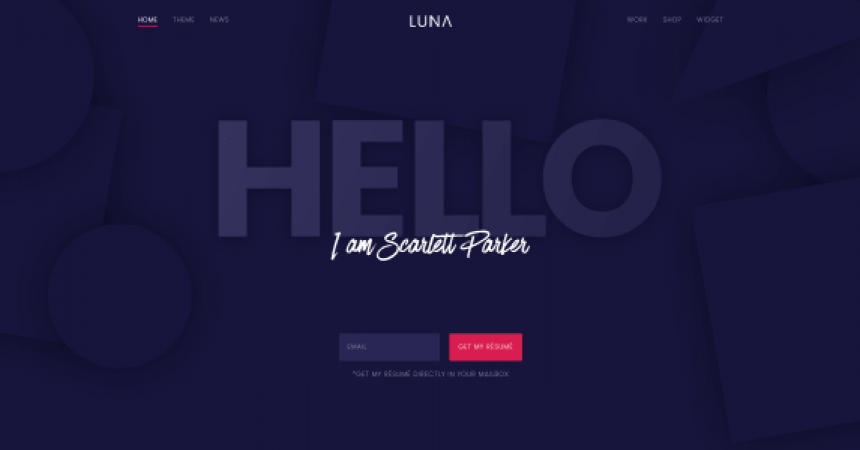 plantillas - yootheme luna 860x450